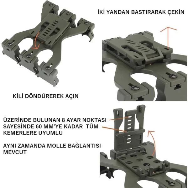 12’li hızlı dolum fişekliği, 4’lü ve 2’li doldurma teknikleriyle fişek doldurma hızınızı artırır.