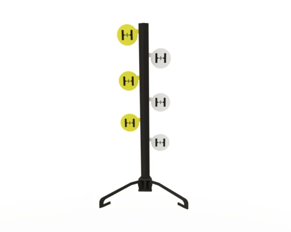 Hücum’un kolay görülebilen Düello Ağacı tabanca Hedefi, rekabet, eğitim ve eğlence amaçlı kullanım için Birçok şekil ve boyutta, kullanımınıza sunulur.